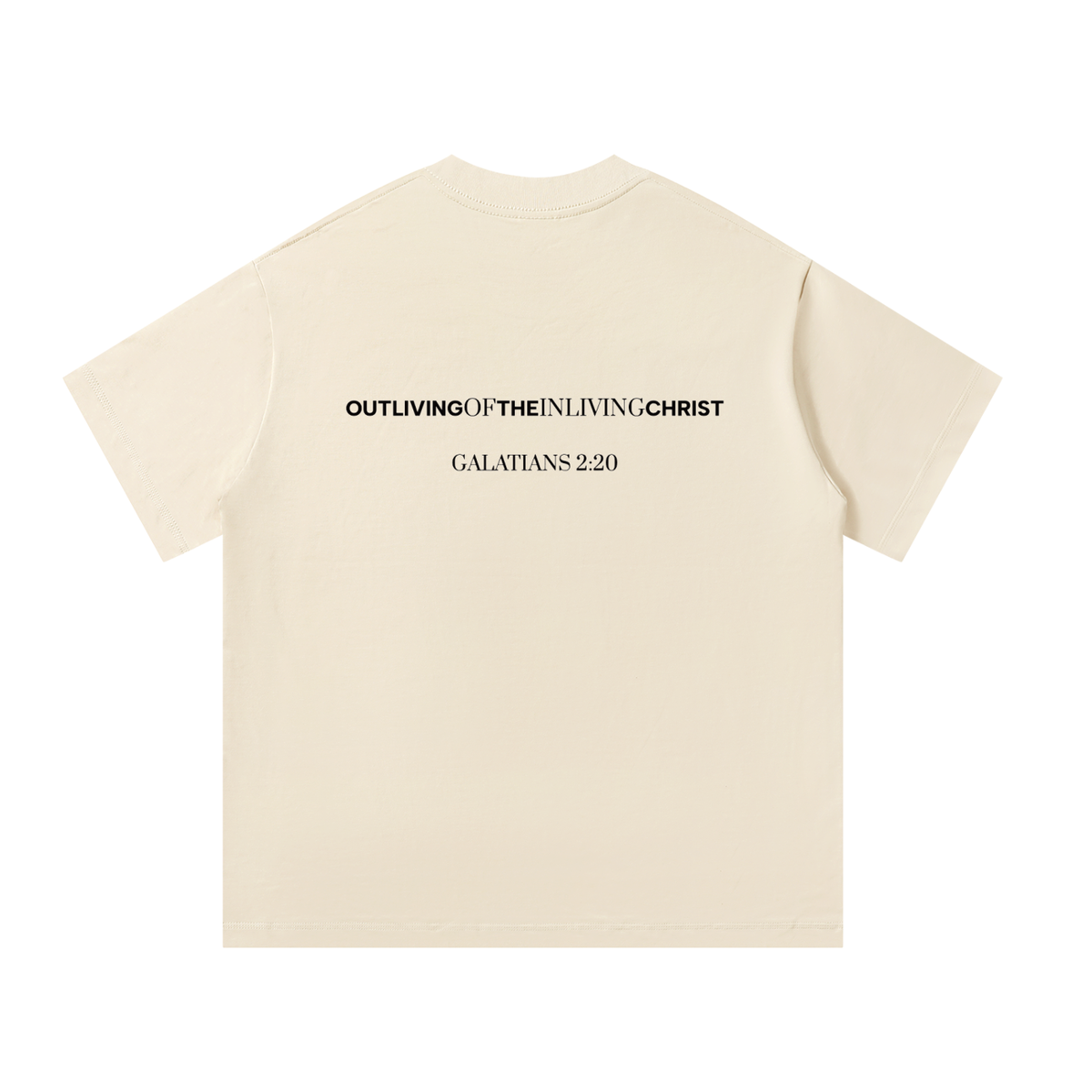 Christ Through Me Oversized Tee